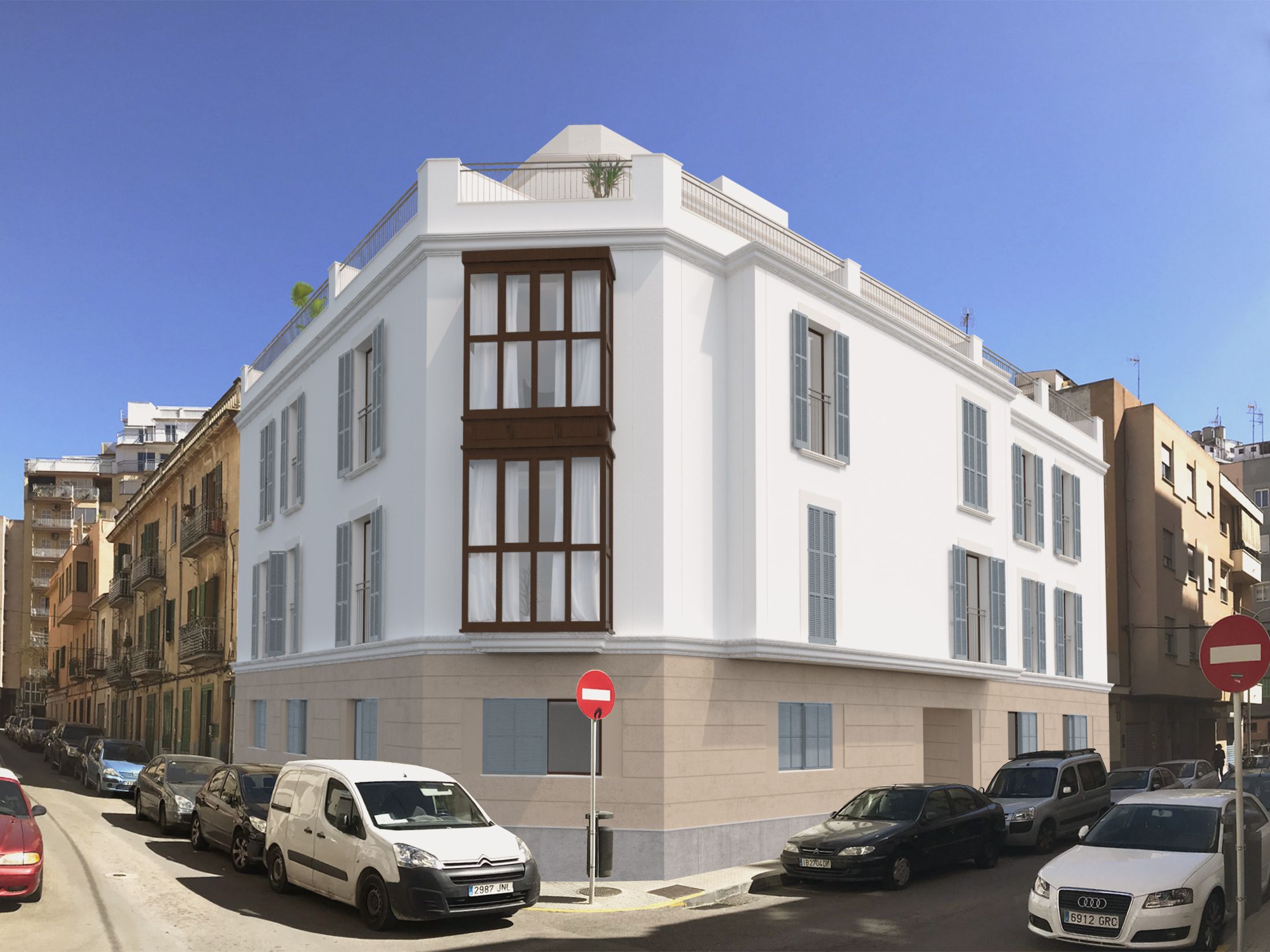 neues Wohngebäude in Palma de Mallorca